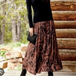 Peruvian connection Fantasia maxi skirt
